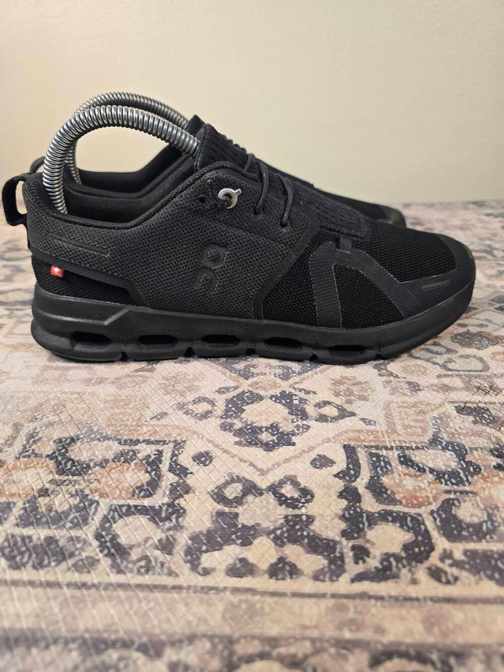 Size 7.5 - On Cloud Sky Triple Black Women's Running Shoes